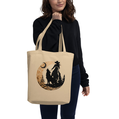 Howlin' at the Moon Eco Tote Bag