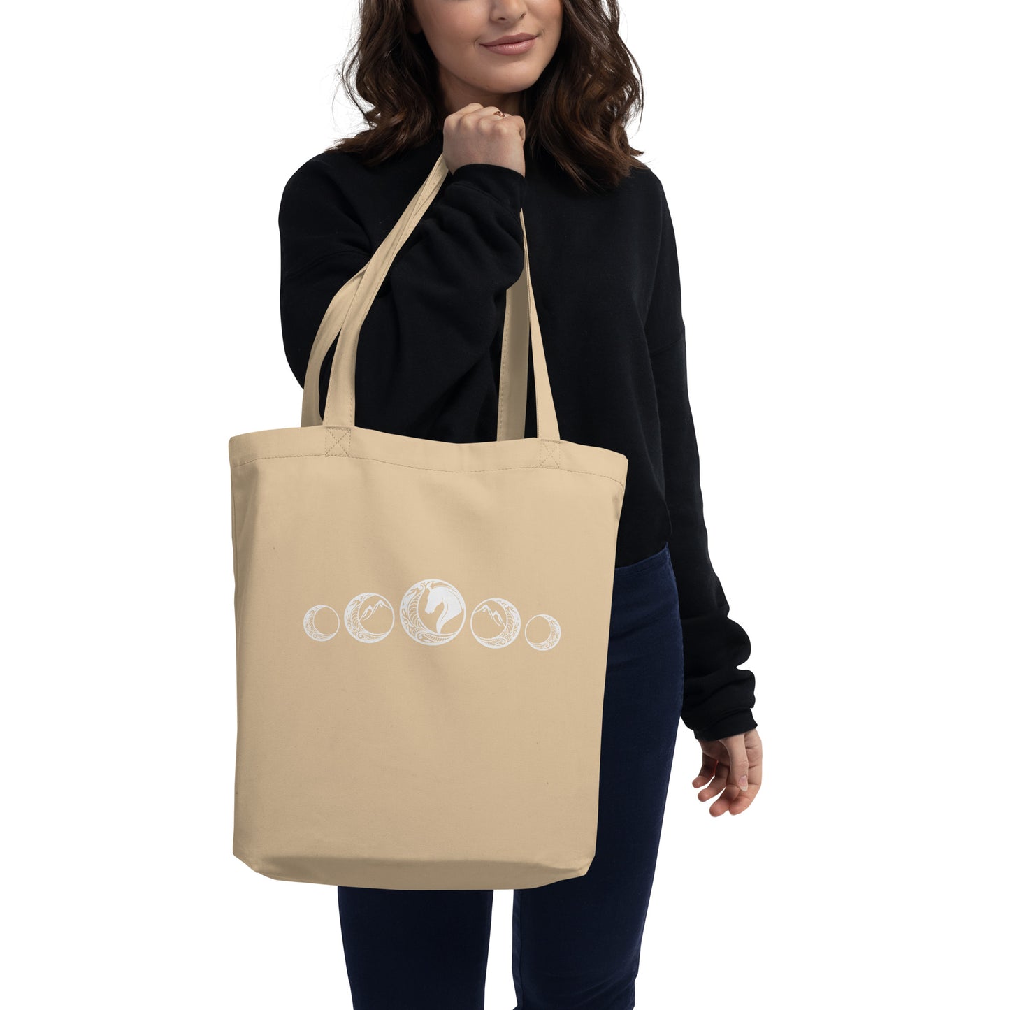 Horse Moon Eco Tote Bag
