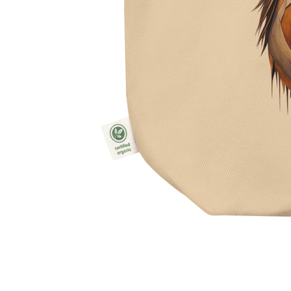 Geometric Horseplay Eco Tote Bag