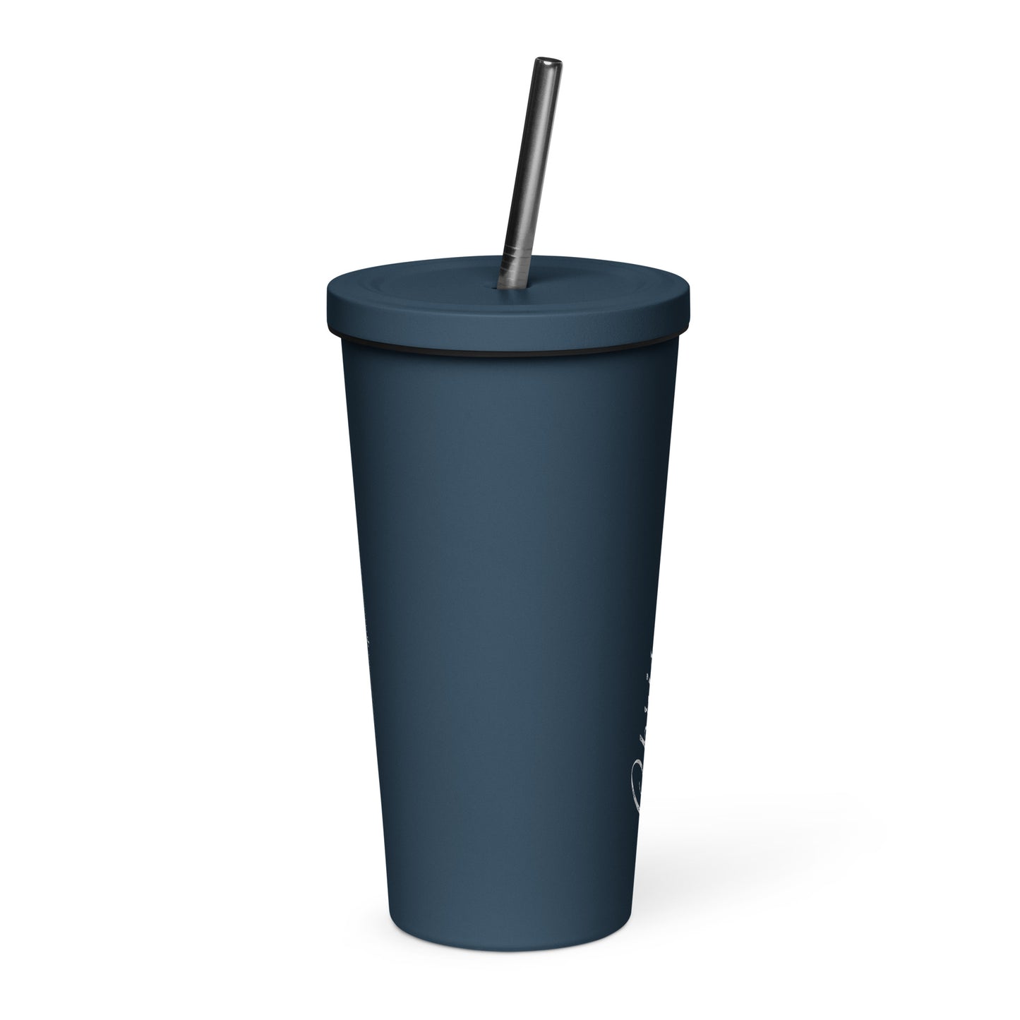 Wedding Party Insulated Tumbler With Straw