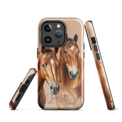 Horse Breeds - Quarter Horse MagSafe® tough case for iPhone®