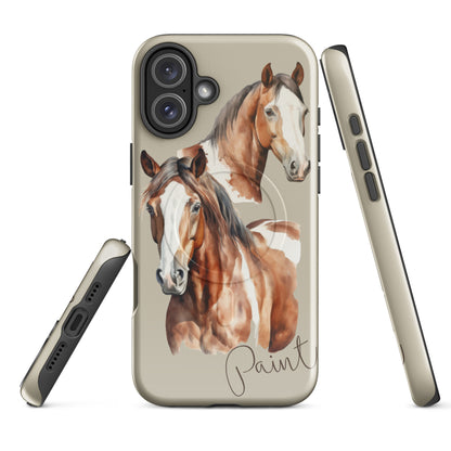 Horse Breeds - Paint MagSafe® tough case for iPhone®