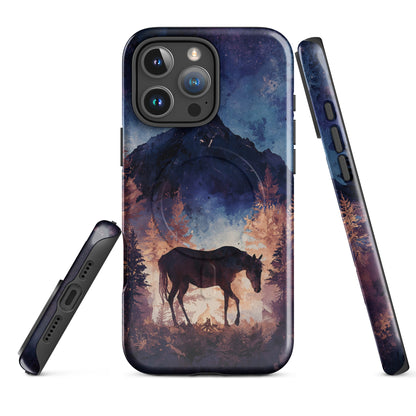 Mountain Campfire Spirit MagSafe® tough case for iPhone®