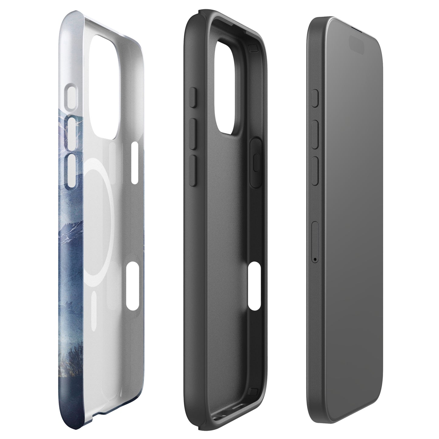 Whispering Mountain Run MagSafe® tough case for iPhone®