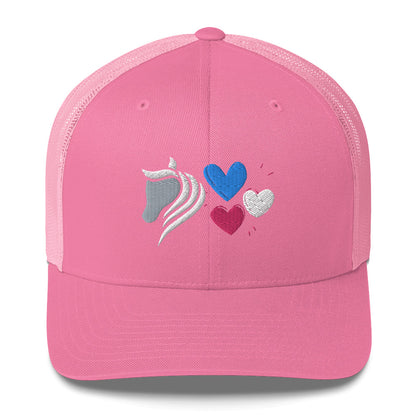 Love My Horse Embroidered Trucker Cap