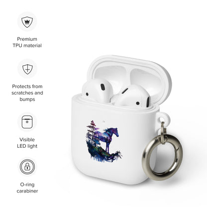 Indigo Mountain Horse Rubber Case for AirPods®