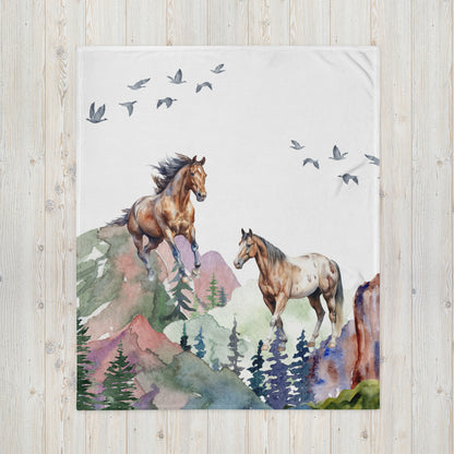 Wander Without Limits Throw Blanket