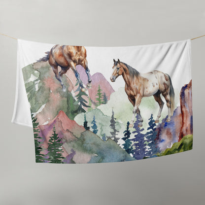 Wander Without Limits Throw Blanket