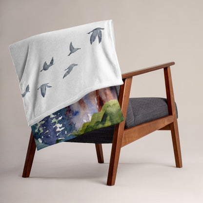 Wander Without Limits Throw Blanket