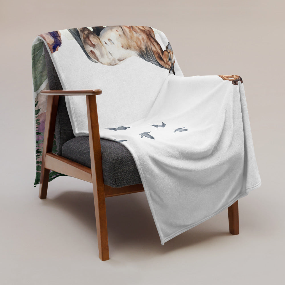 Wander Without Limits Throw Blanket