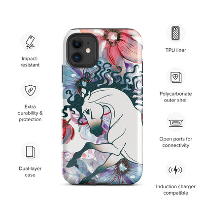 Equine Blossom Tough Case for iPhone®