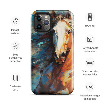 Majestic Mane Tough Case for iPhone®