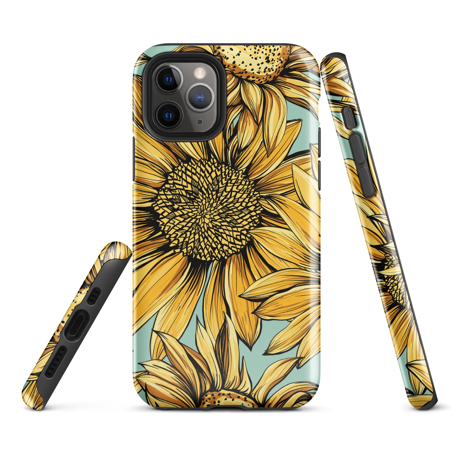 Sunny Flowers Tough Case for iPhone®