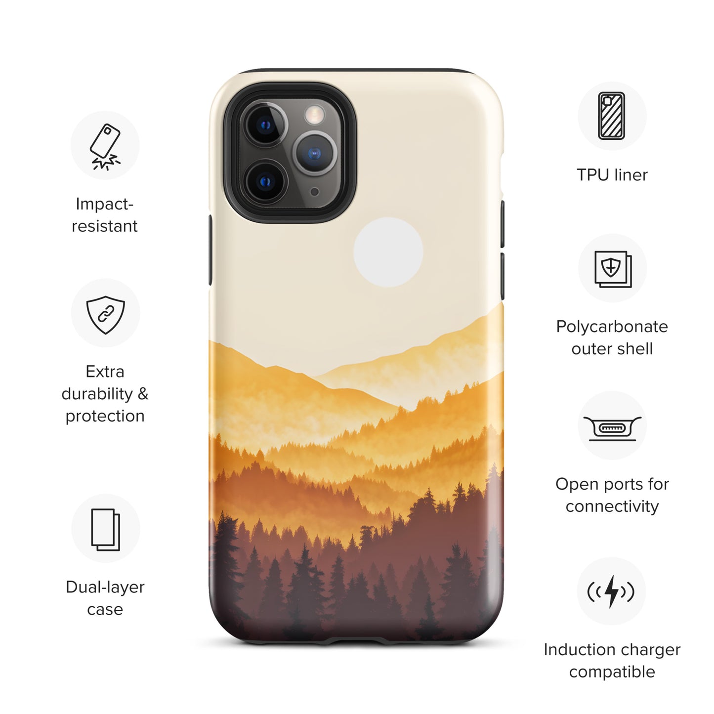 Golden Hour Range Tough Case for iPhone®