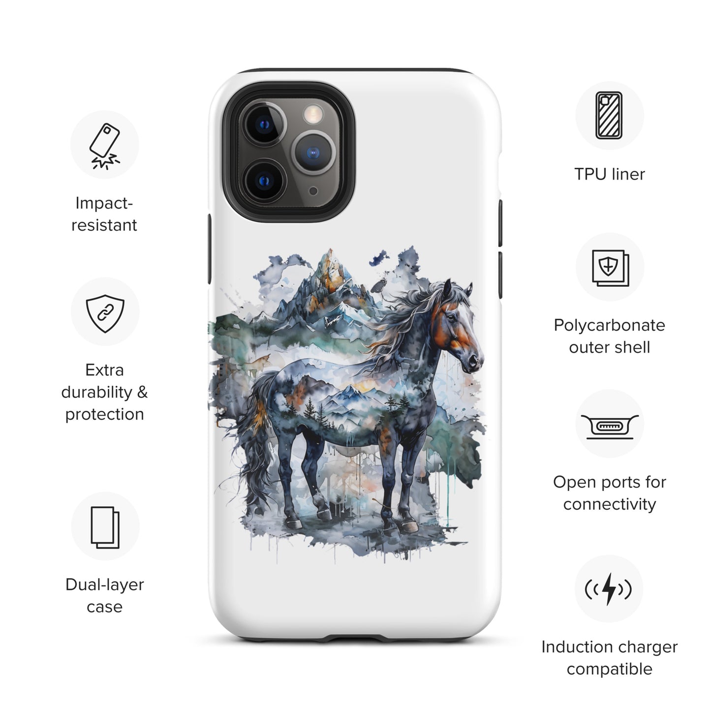 Ride to the Summit Tough Case for iPhone®