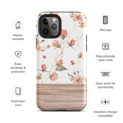 Woodland Floral Tough Case for iPhone®