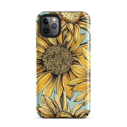 Sunny Flowers Tough Case for iPhone®