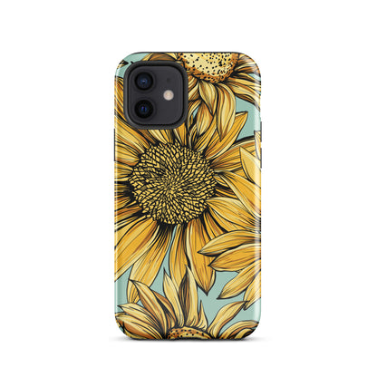 Sunny Flowers Tough Case for iPhone®