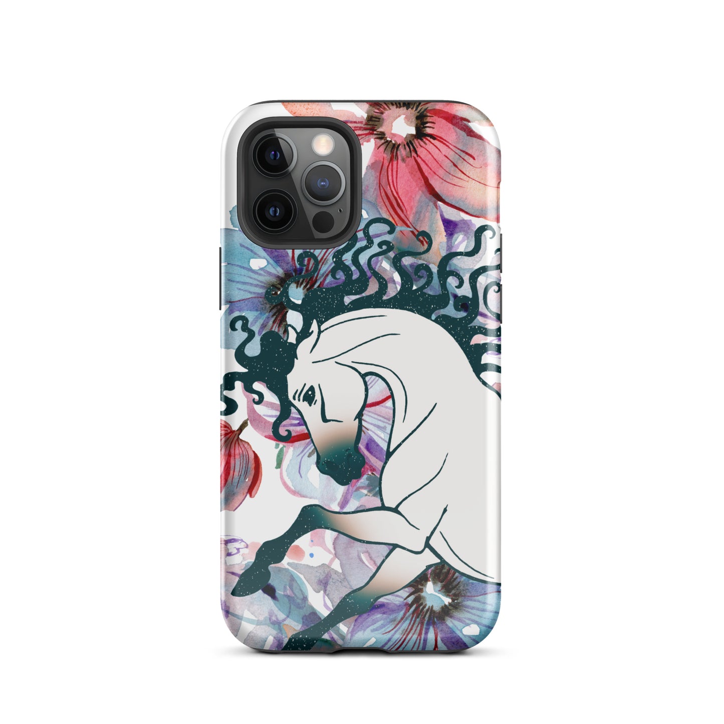 Equine Blossom Tough Case for iPhone®