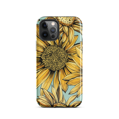 Sunny Flowers Tough Case for iPhone®