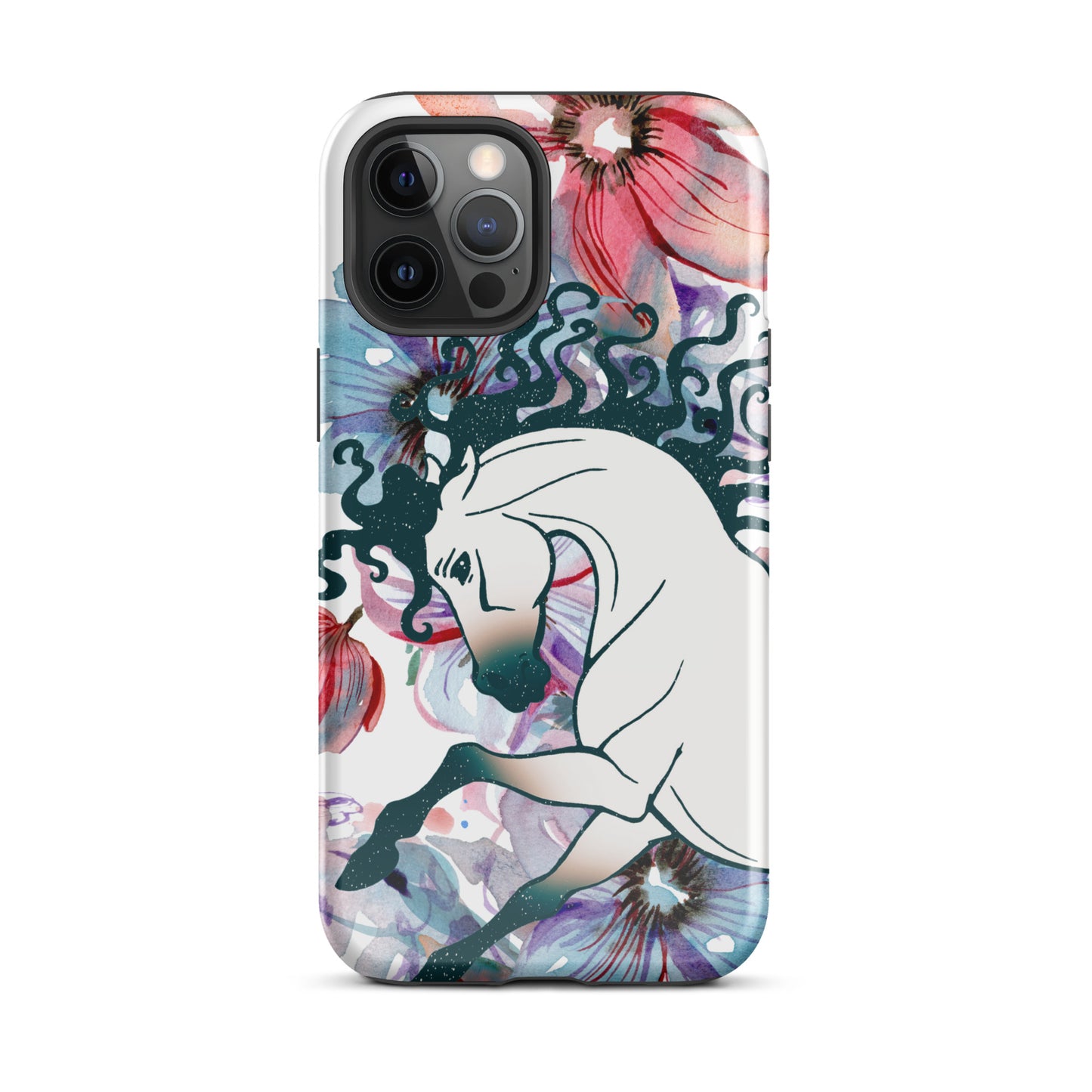 Equine Blossom Tough Case for iPhone®