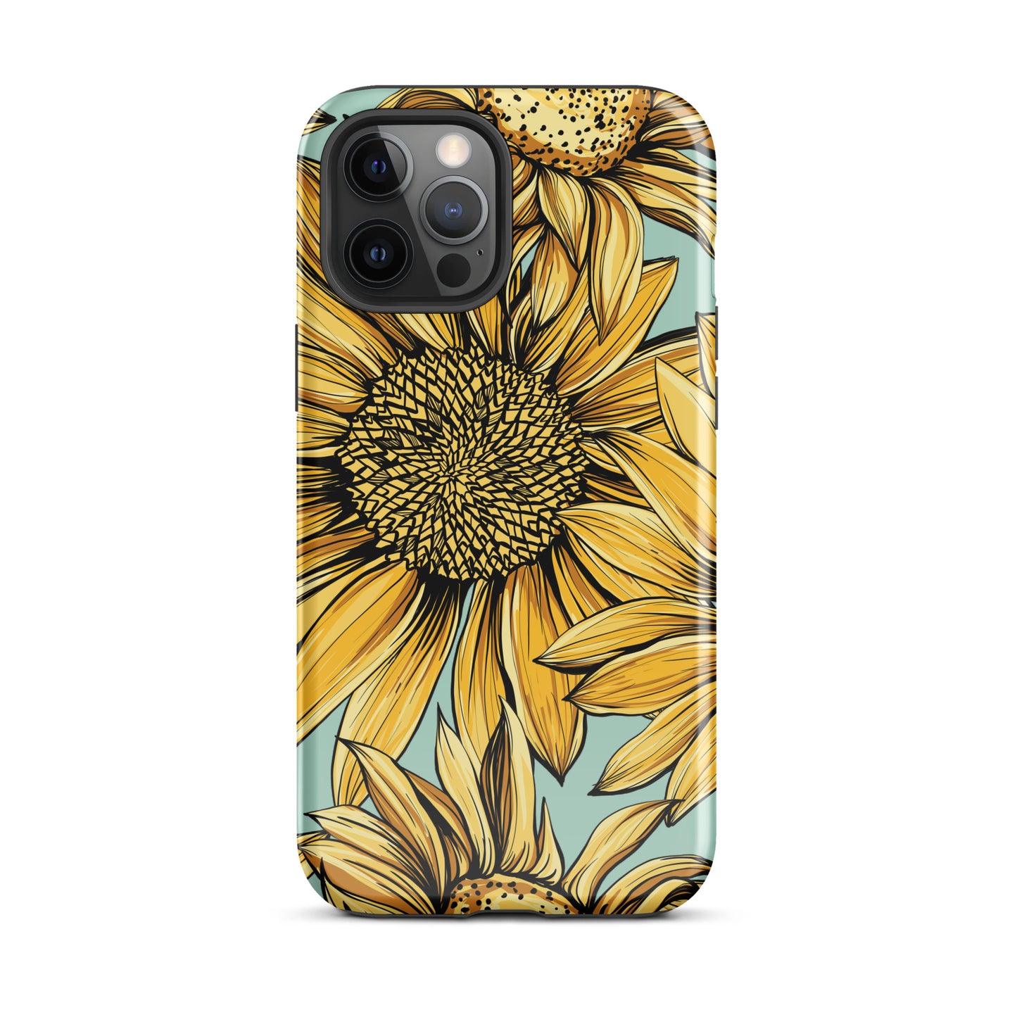 Sunny Flowers Tough Case for iPhone®