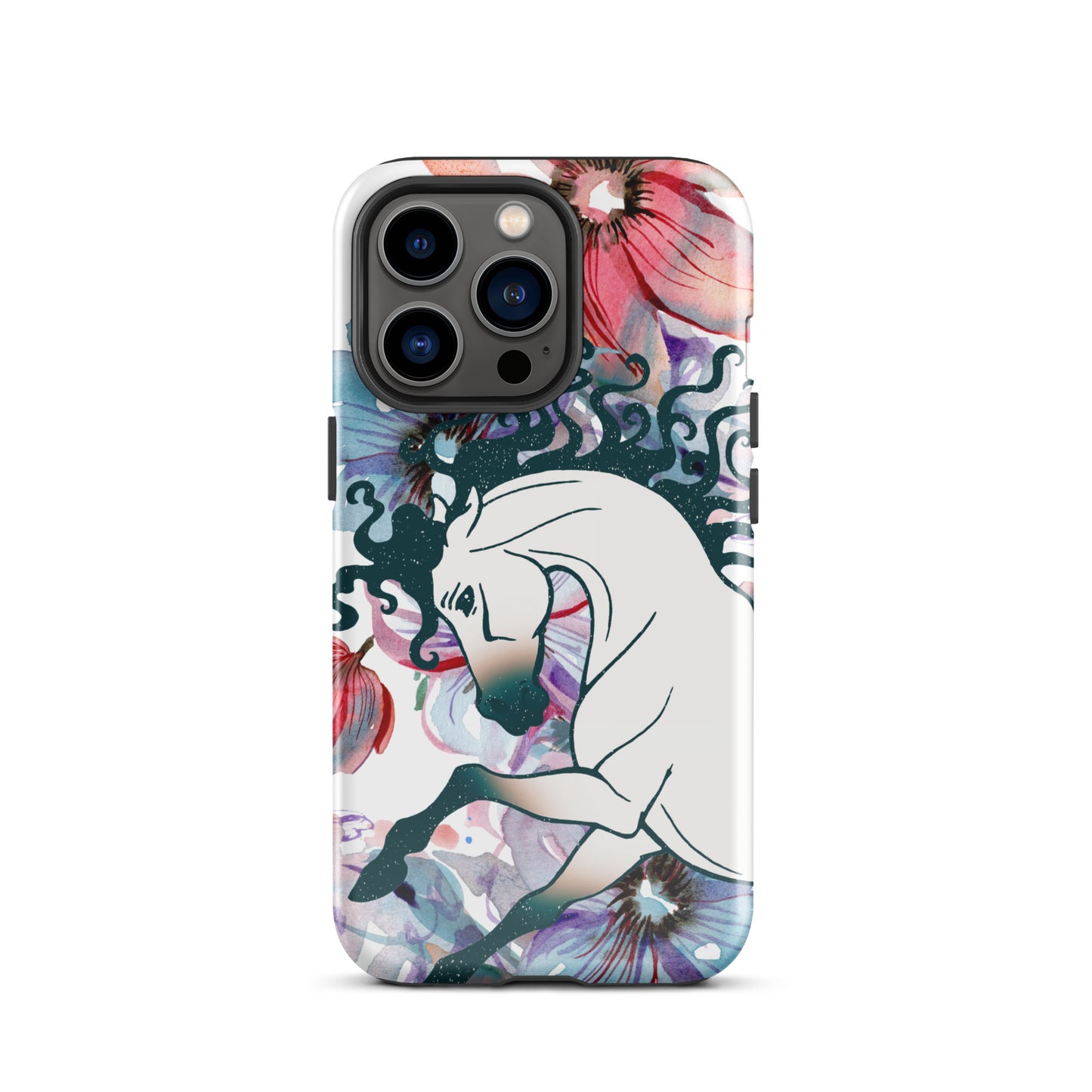 Equine Blossom Tough Case for iPhone®