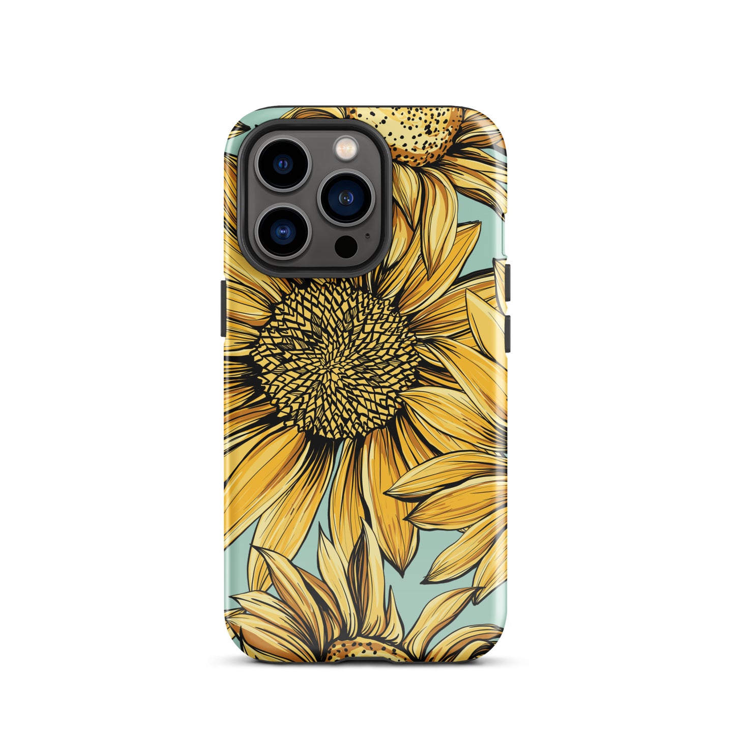 Sunny Flowers Tough Case for iPhone®