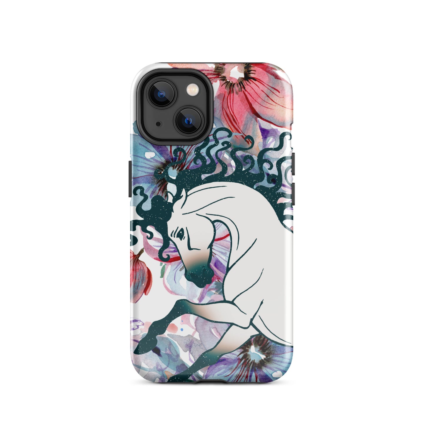 Equine Blossom Tough Case for iPhone®