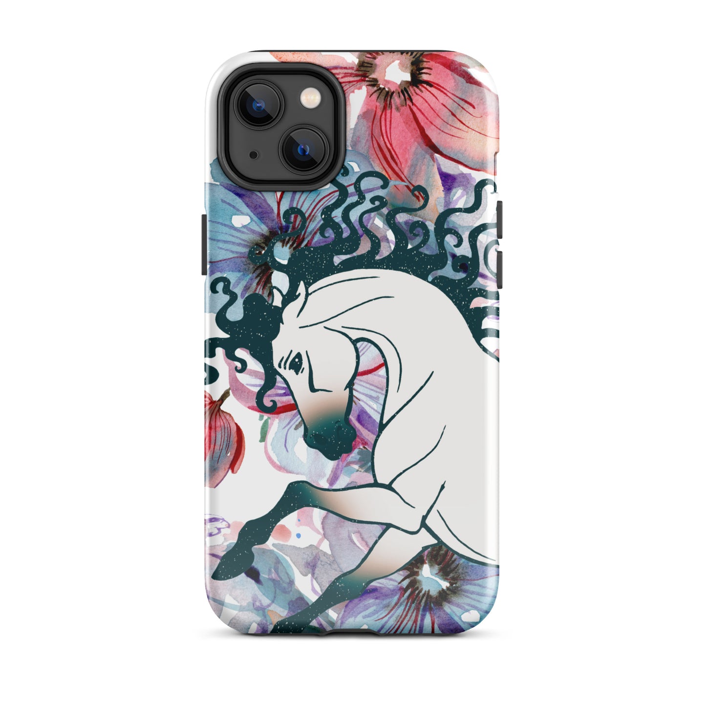 Equine Blossom Tough Case for iPhone®