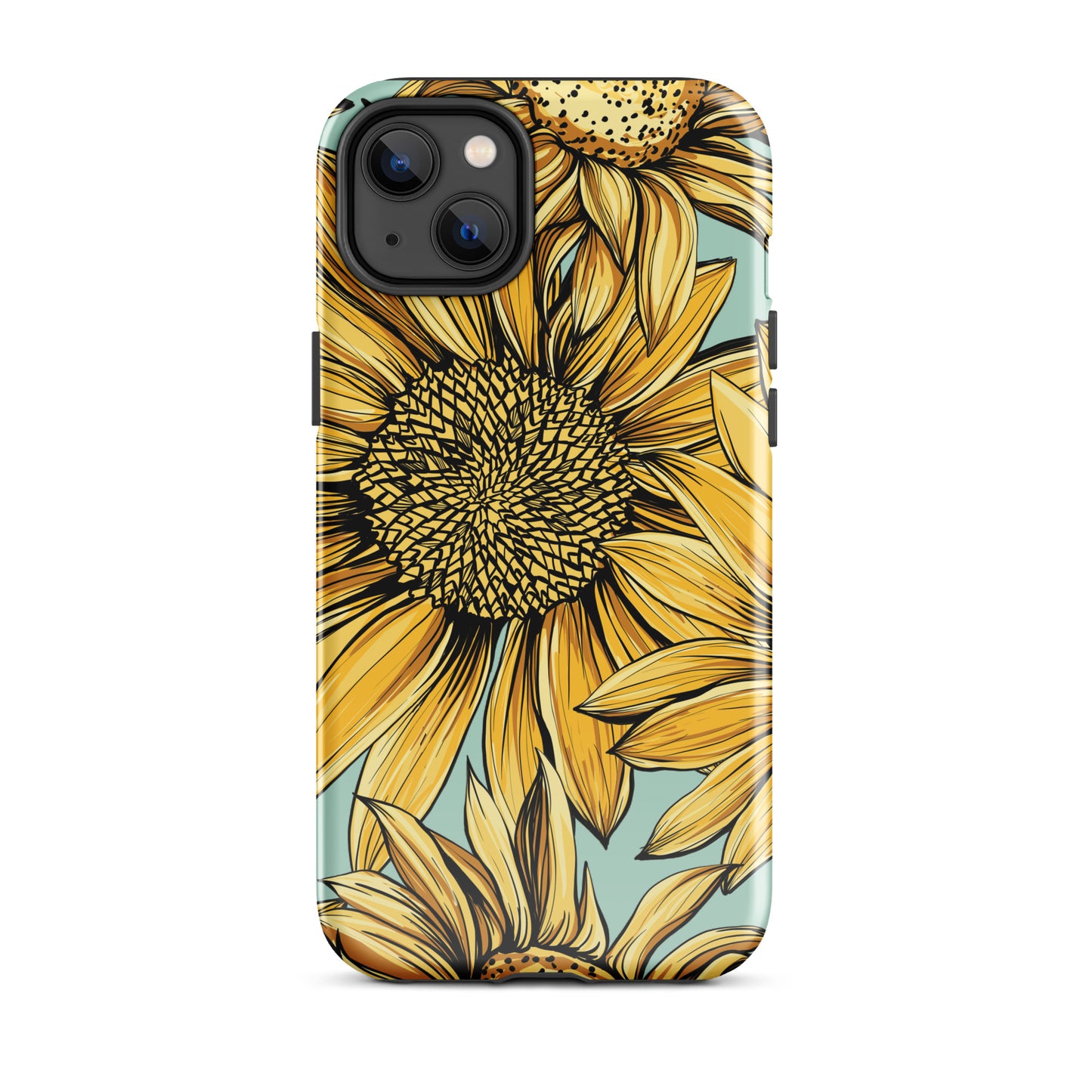 Sunny Flowers Tough Case for iPhone®