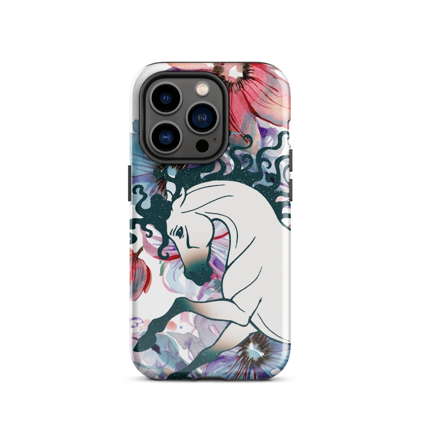 Equine Blossom Tough Case for iPhone®