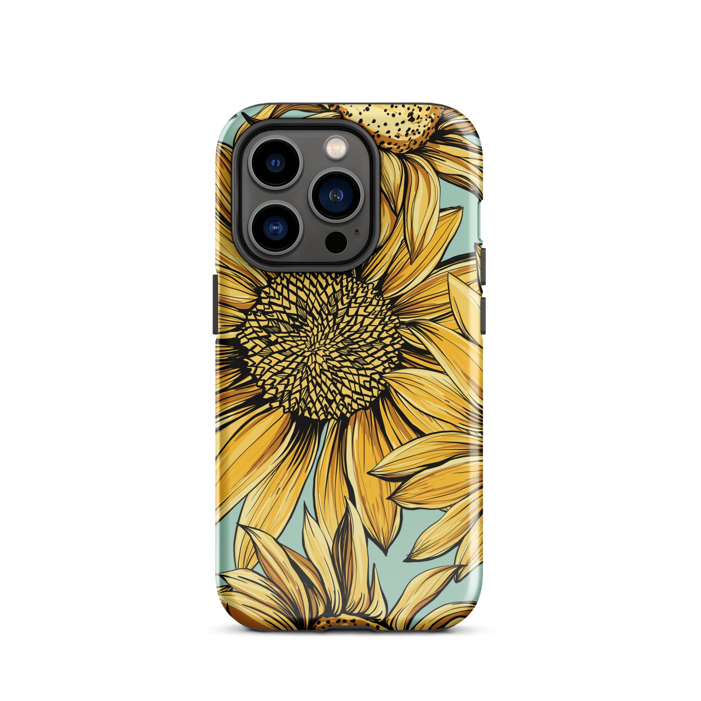 Sunny Flowers Tough Case for iPhone®