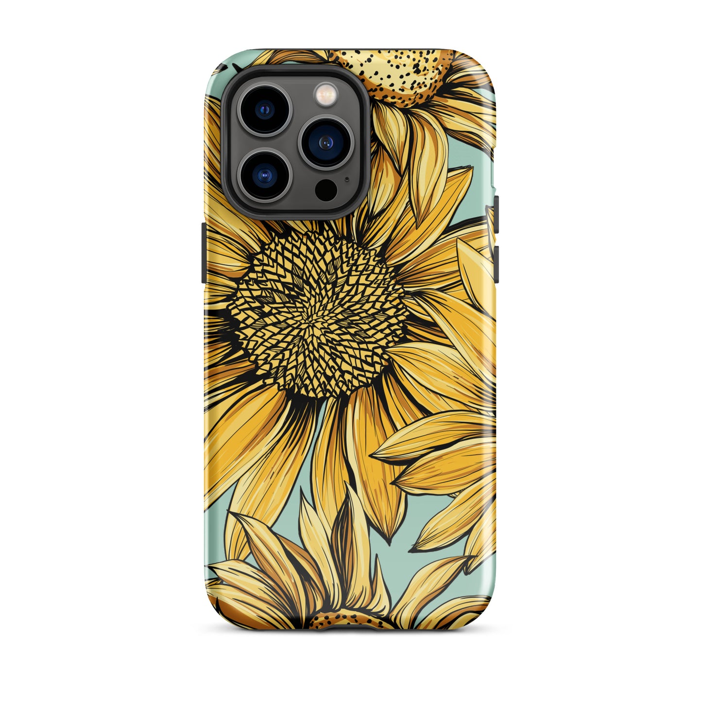 Sunny Flowers Tough Case for iPhone®