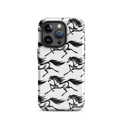 Running Wild Equine Tough Case for iPhone®