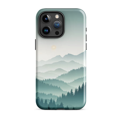 Blue Mountain Silhouette Tough Case for iPhone®