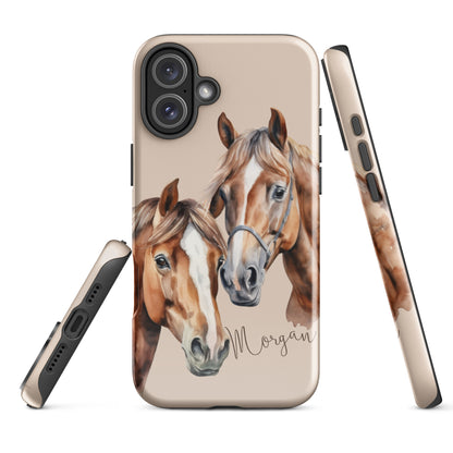 Horse Breeds - Morgan Tough Case for iPhone®