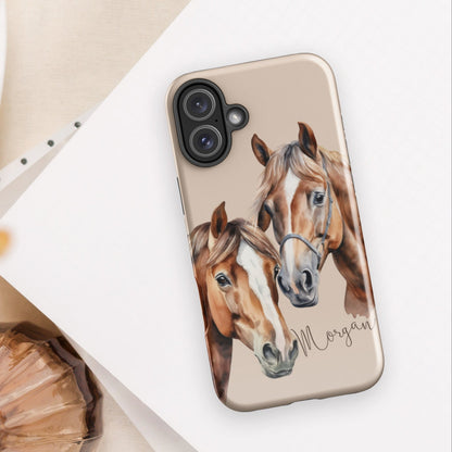 Horse Breeds - Morgan Tough Case for iPhone®