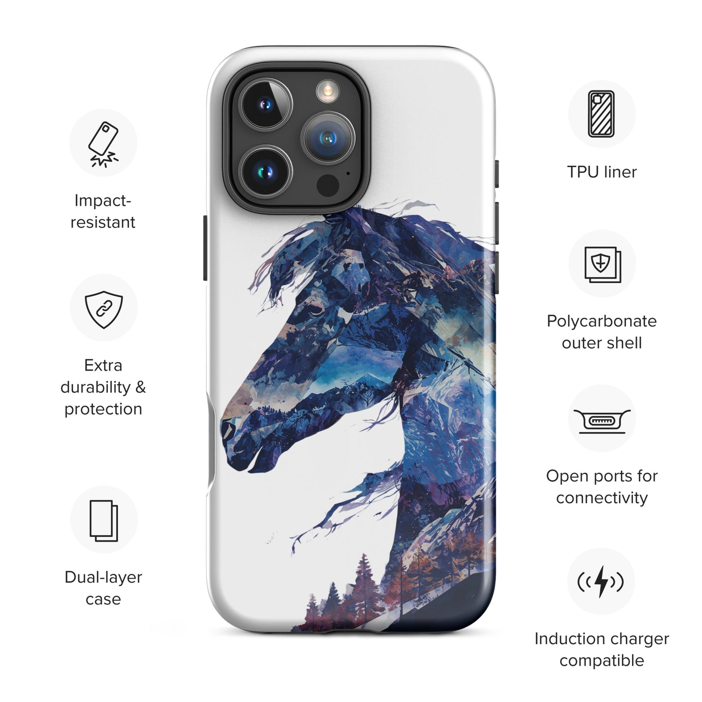 Prism Stallion Tough Case for iPhone®