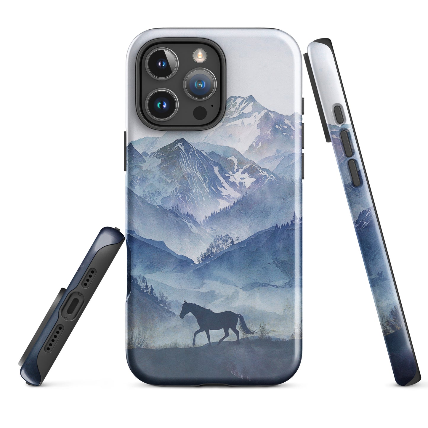 Whispering Mountain Run Tough Case for iPhone®