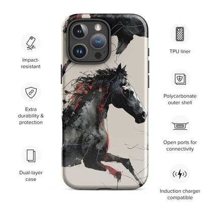 Shadow Runner Tough Case for iPhone®