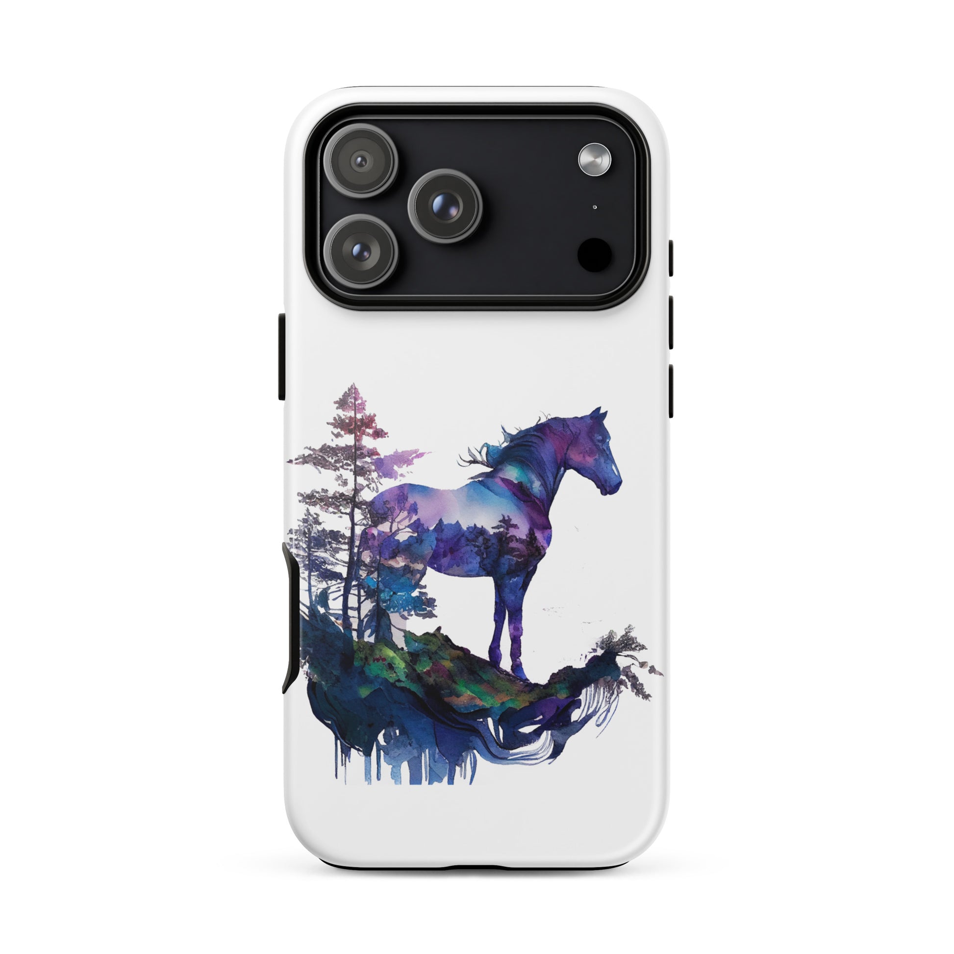 Indigo Mountain Horse Tough Case for iPhone® – Copper Foal Designs Indigo Mountain Horse Tough Case for iPhone® – Copper Foal Designs