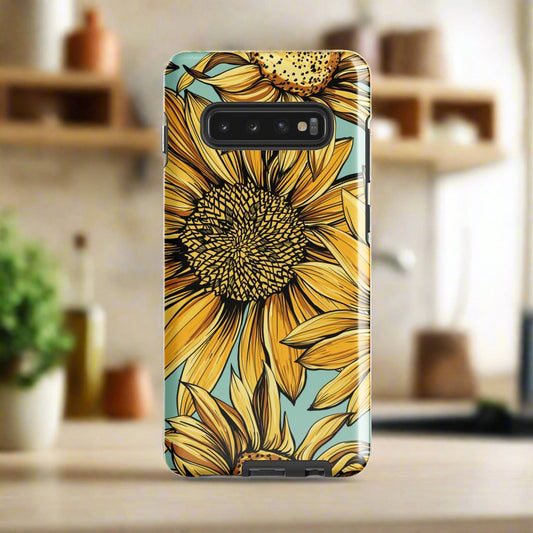 Sunny Flowers Tough case for Samsung®