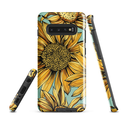 Sunny Flowers Tough case for Samsung®