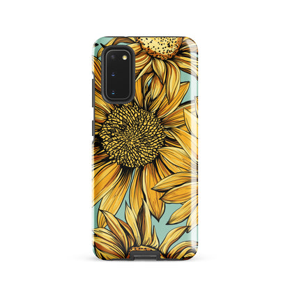 Sunny Flowers Tough case for Samsung®