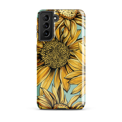 Sunny Flowers Tough case for Samsung®