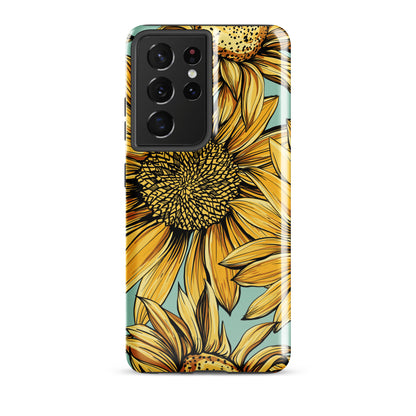 Sunny Flowers Tough case for Samsung®