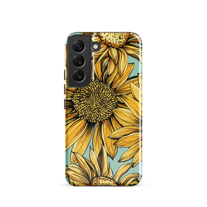 Sunny Flowers Tough case for Samsung®