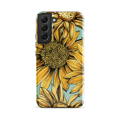 Sunny Flowers Tough case for Samsung®