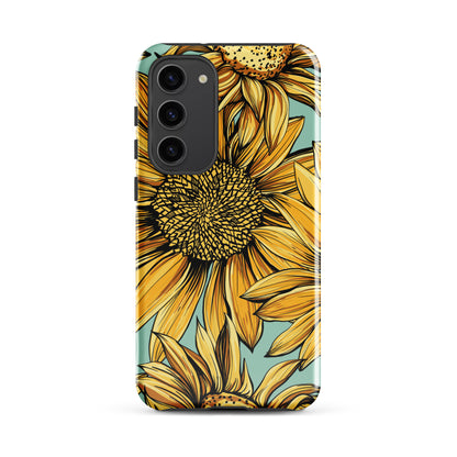 Sunny Flowers Tough case for Samsung®